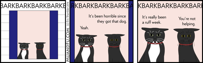 And barking and barking and...