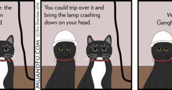 Lamp cord hazard